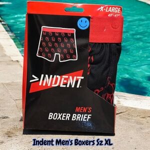 Indent Men's Size X-Large (40"-42") Boxer Briefs NEW